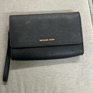 Michael Kors Wristlet with wallet insert!